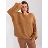Rue Paris Megztinis-LC-SW-3020.10P-camel