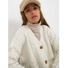 Rue Paris Megztinis-LC-SW-8008.80P-ekru