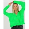 Rue Paris Megztinis-LC-SW-8022.04P-fluo žalias