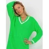 Rue Paris Megztinis-LC-SW-8023.55P-fluo žalias