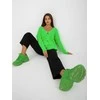 Rue Paris Megztinis-LC-SW-8036.74P-fluo žalias