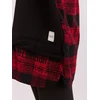 Rue Paris Megztinis-RV-BL-7312.14-juoda-raudona
