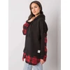 Rue Paris Megztinis-RV-BL-7312.14-juoda-raudona