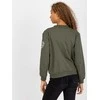 Rue Paris Megztinis-RV-BL-8225.88-khaki