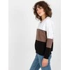Rue Paris Megztinis-RV-BL-8328.72-baltas-juodas