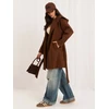 Rue Paris Paltas moterims IT-PL-A9587.00 rudos spalvos