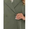 Rue Paris Płaszcz-IT-KR-FL8897KSM.00-khaki