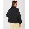 Rue Paris Płaszcz-IT-KR-FL8897KSM.02-juoda