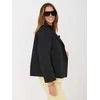 Rue Paris Płaszcz-IT-KR-FL8897KSM.02-juoda