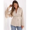 Rue Paris Paltas moterims -IT-PL-5792.33-jasny smėlio spalva