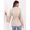 Rue Paris Paltas moterims -IT-PL-5792.33-jasny smėlio spalva
