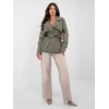 Rue Paris Płaszcz-IT-PL-FL10069.65-khaki