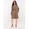 Rue Paris Paltas moterims -IT-PL-FL5712.84-ciemny bezowy