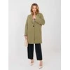Rue Paris Paltas moterims IT-PL-FL8153-1.04-khaki