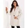 Rue Paris Paltas moterims -IT-PL-FL8153.60-jasny smėlio spalva