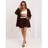 Rue Paris Šortai-IT-SN-10366.69-ciemny ruda