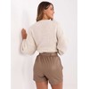 Rue Paris Šortai-IT-SN-FL8701.97-ciemny bezowy