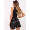 Rue Paris Šortai-IT-SN-FL8701.97-juoda