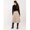 Rue Paris Spódnica-IT-SD-FL9838.49-smėlio spalva