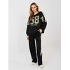 Rue Paris Sportinės kelnės-IT-DR-22177.86-juoda