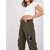 Rue Paris Sportinės kelnės-RV-DR-7461.03-khaki
