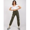 Rue Paris Sportinės kelnės-RV-DR-7461.03-khaki