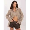 Rue Paris Striukė-IT-KR-22292.85-ciemny bezowy