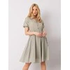 Rue Paris Suknelė-217-SK-25663.03-khaki