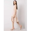 Rue Paris Suknelė-328-SK-5074.74-smėlio spalvos