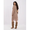 Rue Paris Sukienka-IT-SK-21615.66-ciemny bezowy