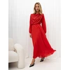 Rue Paris Sukienka-IT-SK-21832.99-raudona