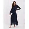 Rue Paris Sukienka-IT-SK-21832.99-tamsiai mėlyna