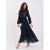 Rue Paris Sukienka-IT-SK-21832.99-tamsiai mėlyna