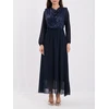 Rue Paris Sukienka-IT-SK-21832.99-tamsiai mėlyna