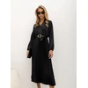 Rue Paris Sukienka-IT-SK-23326.82-juoda