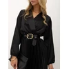 Rue Paris Sukienka-IT-SK-23326.82-juoda