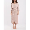 Rue Paris Sukienka-IT-SK-23363.46-smėlio spalva