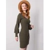 Rue Paris Suknelė-RV-SK-6269.44P-khaki