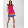 Rue Paris Sukienka-RV-SK-8016.29-fuksjowy