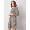Rue Paris Suknelė-WN-SK-R817.66-šviesiai smėlio spalvos