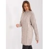 Rue Paris Suknelė-LC-SK-1561.72P-smėlio spalvos