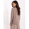 Rue Paris Sweter-IT-SW-8003.18P-ciemny bezowy