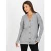 Rue Paris Megztinis-LC-SW-8008.80P-pilkas