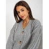 Rue Paris Megztinis-LC-SW-8008.80P-pilkas