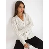 Rue Paris Megztinis-LC-SW-8022.04P-ekru