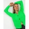 Rue Paris Megztinis-LC-SW-8022.04P-fluo žalias