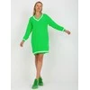 Rue Paris Megztinis-LC-SW-8023.55P-fluo žalias