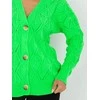 Rue Paris Megztinis-LC-SW-8035.06X-fluo žalias