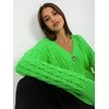 Rue Paris Megztinis-LC-SW-8036.74P-fluo žalias