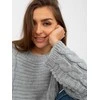 Rue Paris Megztinis-LC-SW-8044.06X-pilkas